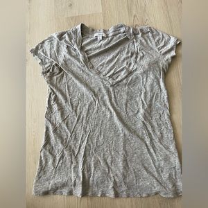 James Perse v-neck lounge tee
